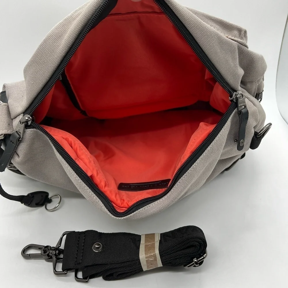 ANVANDA OF STOCKHOLM MULTI-PURPOSE CANVAS & LEATHER TRAVEL BAG NWOT
